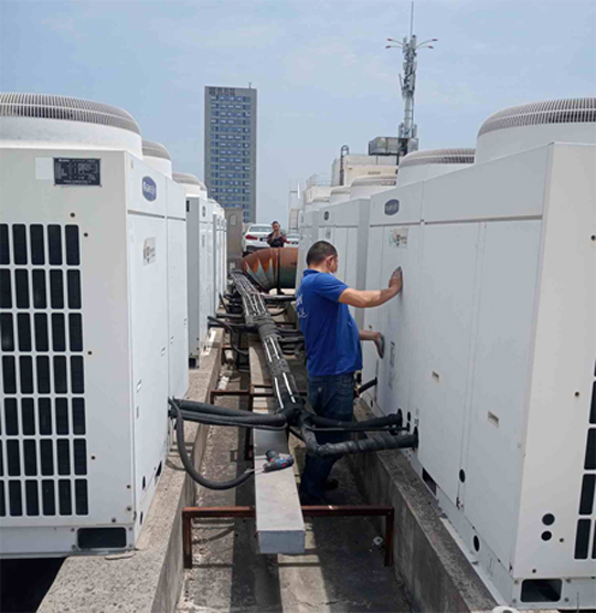 巩留中央空调制热和不制冷系统维修方法